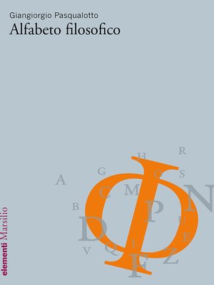 cover image of Alfabeto filosofico